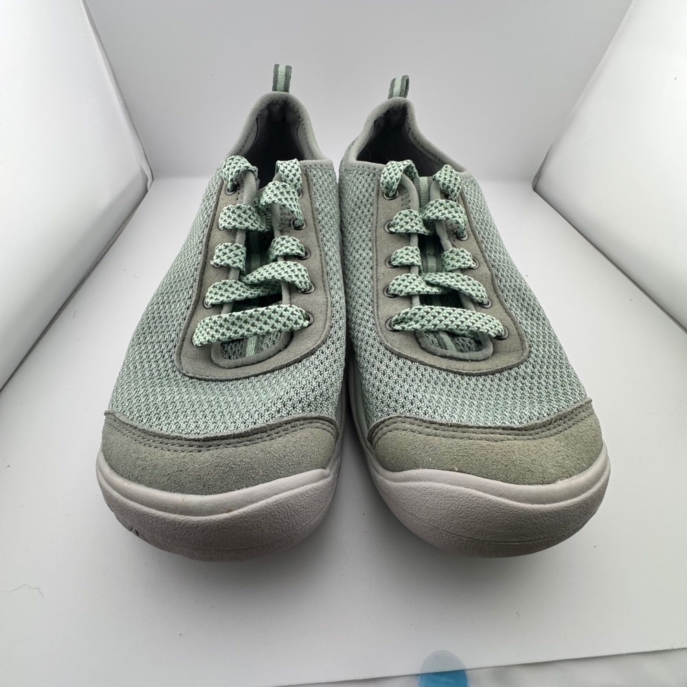 KEEN Lorelai Mesh Sneakers Women 9.5 Green Low Top Walking Shoes 1020372 - Picture 8 of 13